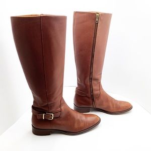 {J.Crew} #A9829 Lowell Buckle Mid Calf Boot